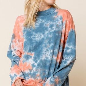 We the Free Tie Dye Oversized Shirt